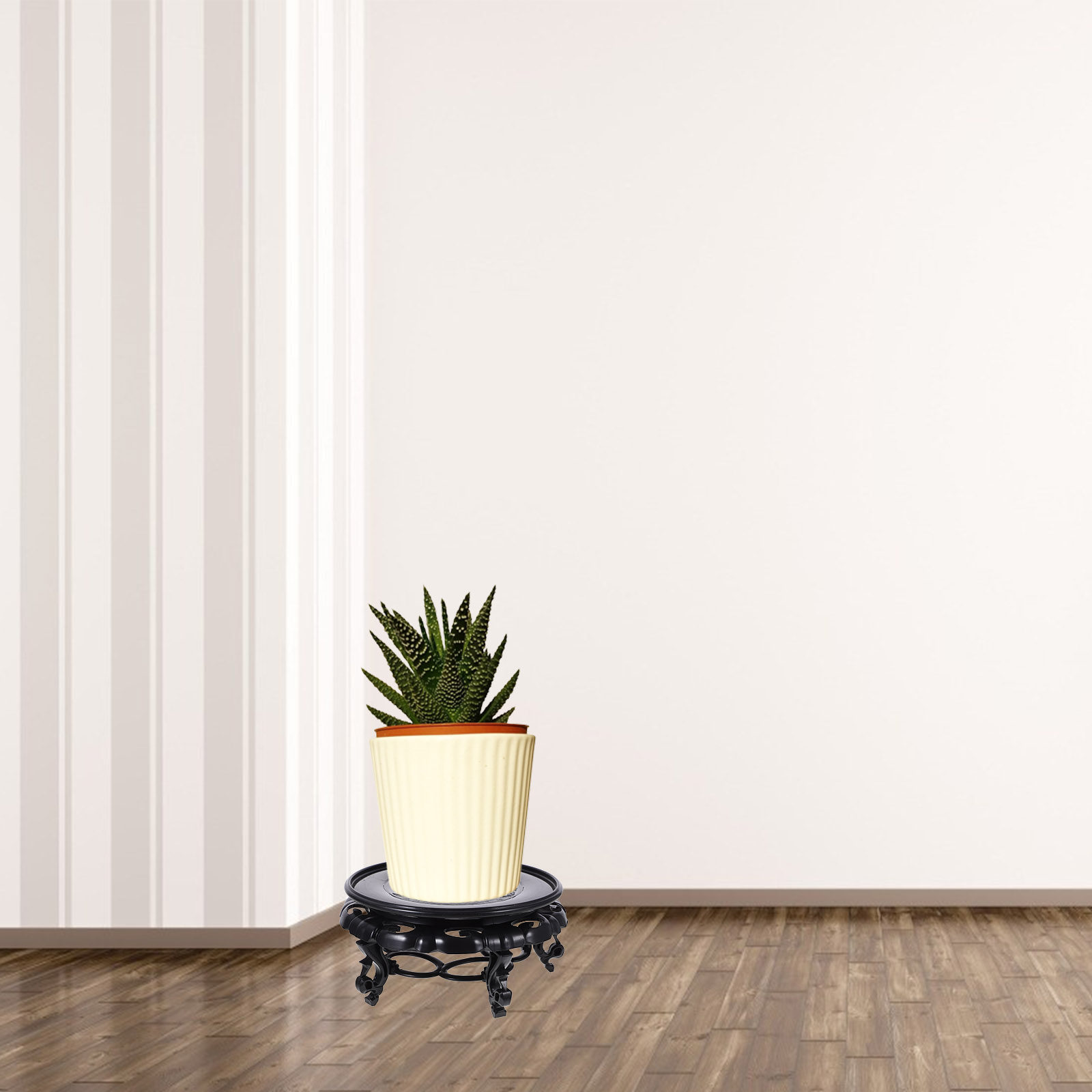 Bonsai Garden Display Stands - Suporte Elevado de Resina para Plantas