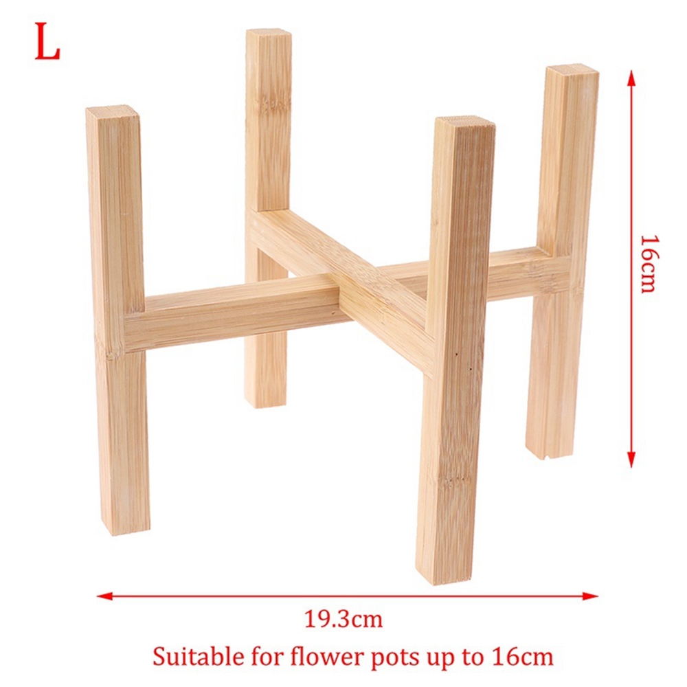 Bonsai Garden Display Stands - Suporte de Madeira Robusto para Plantas