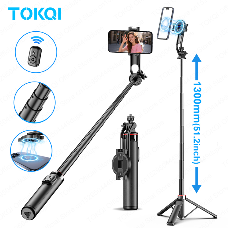 Bonsai Wire Aluminum - TOKQI C20 Tripé magnético para selfie