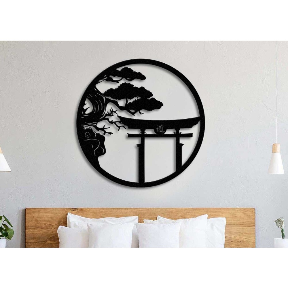 Bonsai Garden Art - Arte de Parede em Metal com