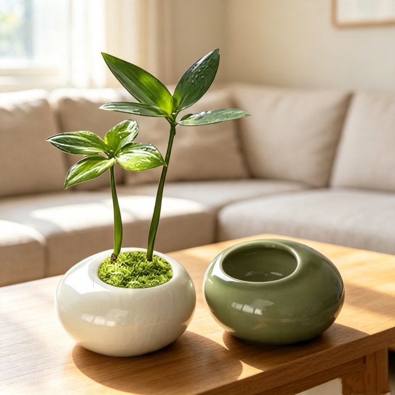 Mini Vaso de Planta com Efeito - Bonsai Garden Art avaliação e preço