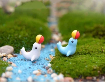 Bonito animal ouriço e vacas,  - Bonsai Garden Art avaliação e preço