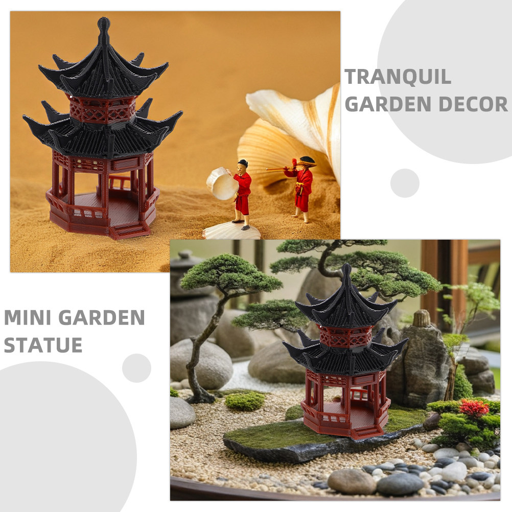 Escultura de Pavilhão Miniatur - Bonsai Garden Landscape Design avaliação e preço