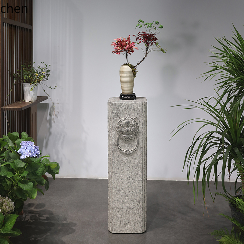 Hpt novo estilo chinês decoraç - Bonsai Garden Display Stands avaliação e preço