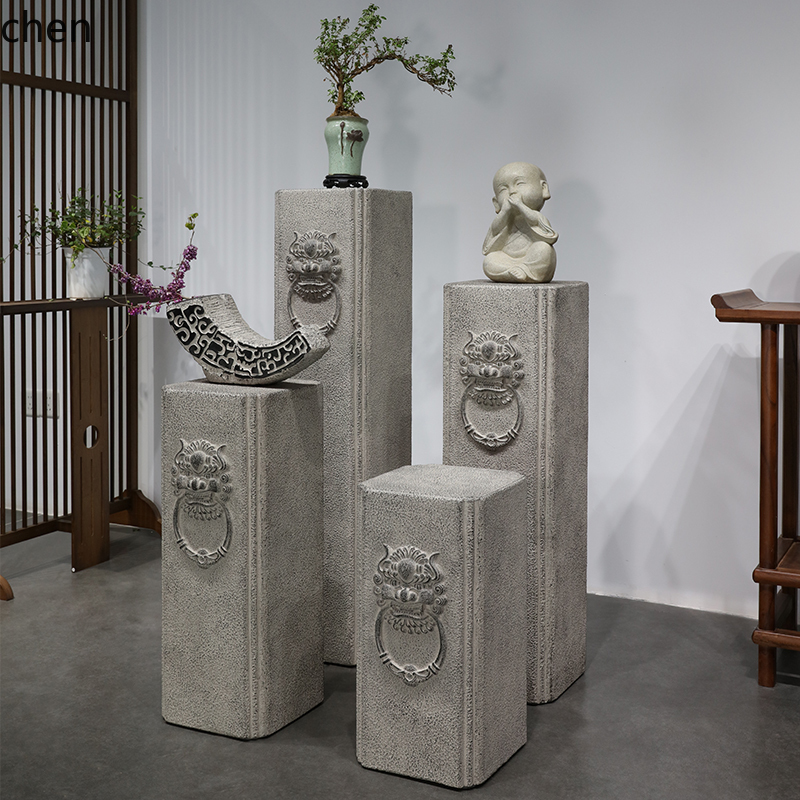 Hpt novo estilo chinês decoraç - Bonsai Garden Display Stands avaliação e preço