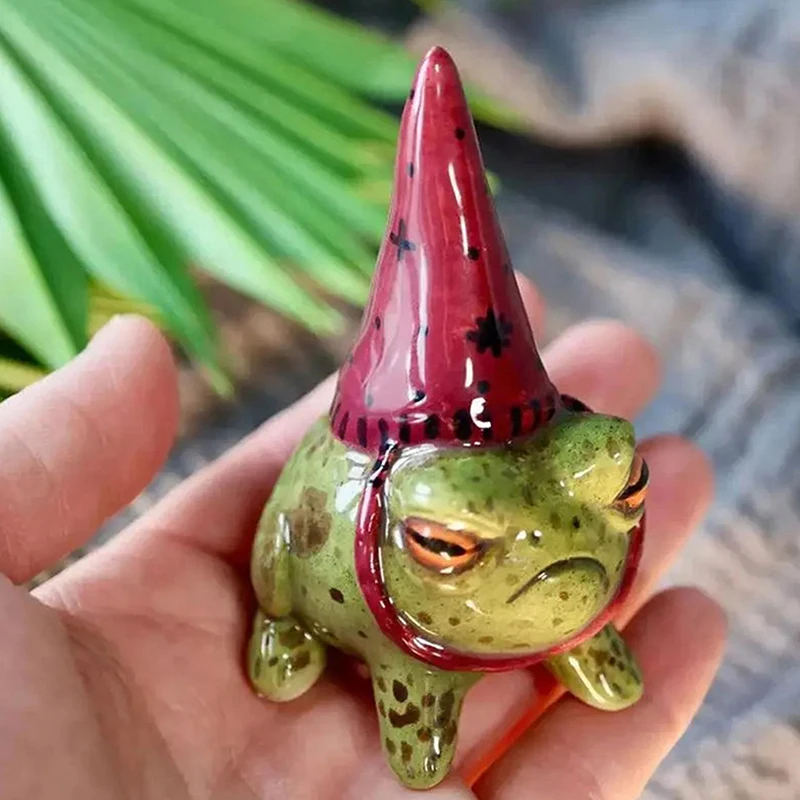 Estátuas de sapo fofas para ja - Bonsai Garden Art avaliação e preço