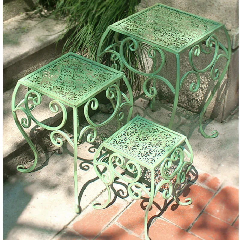 Estilo europeu jardim planta s - Bonsai Garden Display Stands avaliação e preço