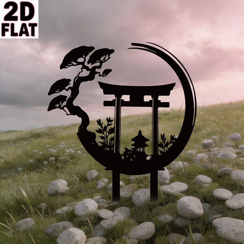 CIFBUY Arte de Parede em Metal - Bonsai Garden Art avaliação e preço