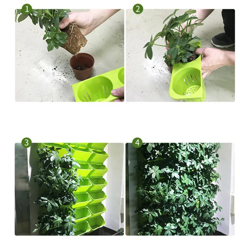 1pc auto rega vaso de flores v - Bonsai Vertical Garden avaliação e preço