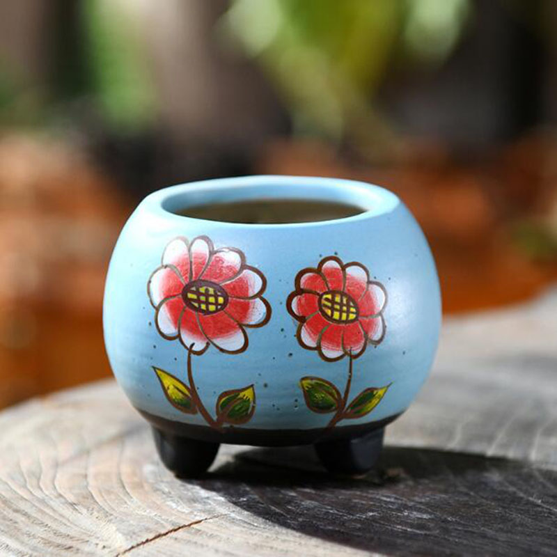 6 pçs/set porcelana pintada à  - Bonsai Garden Art avaliação e preço
