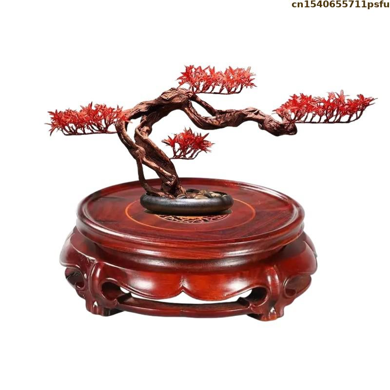 Redwood em pé flor base vaso r - Bonsai Garden Display Stands avaliação e preço